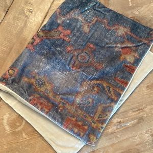 Pottery Barn Dara Velvet Pillow Cover 26” x 16”